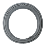 LG Front Load Washer Door Gasket with Drain Port